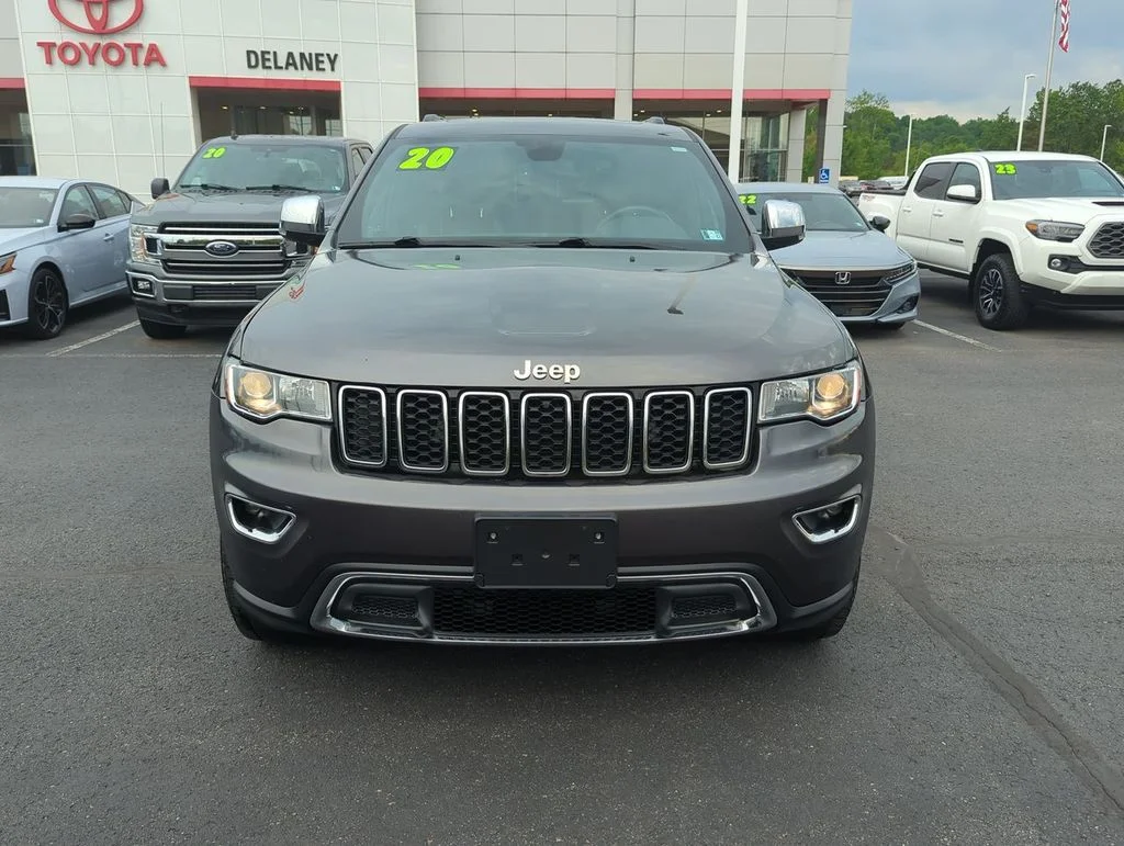 Used 2020 Gray Jeep Limited image 3