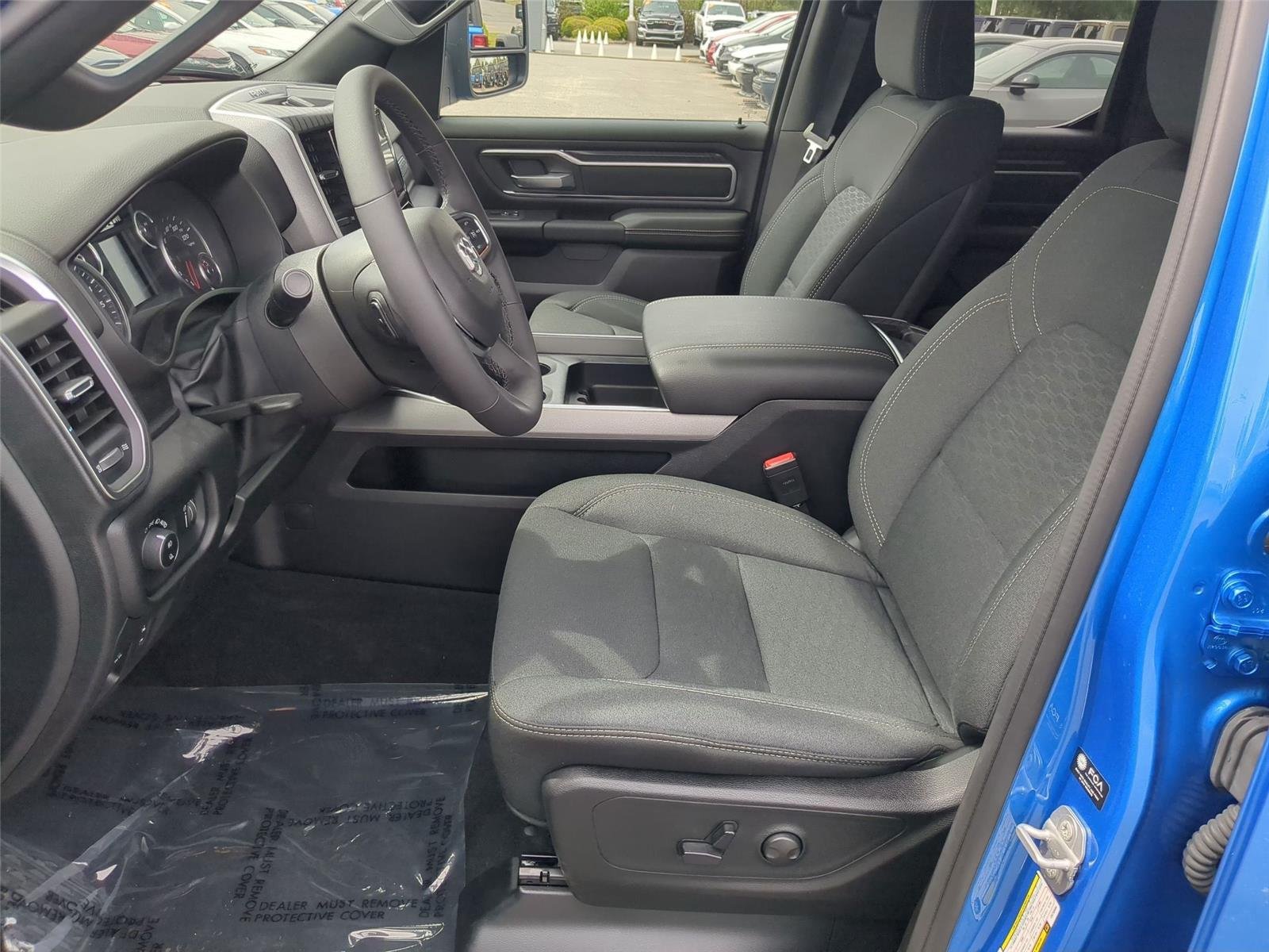 Used 2025 Hydro Blue Pearlcoat Ram Big Horn image 14