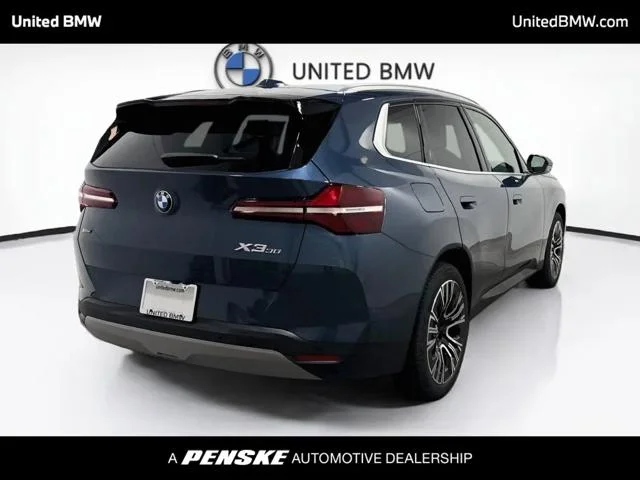 New 2026 Arctic Race Blue metallic BMW X3 image 6