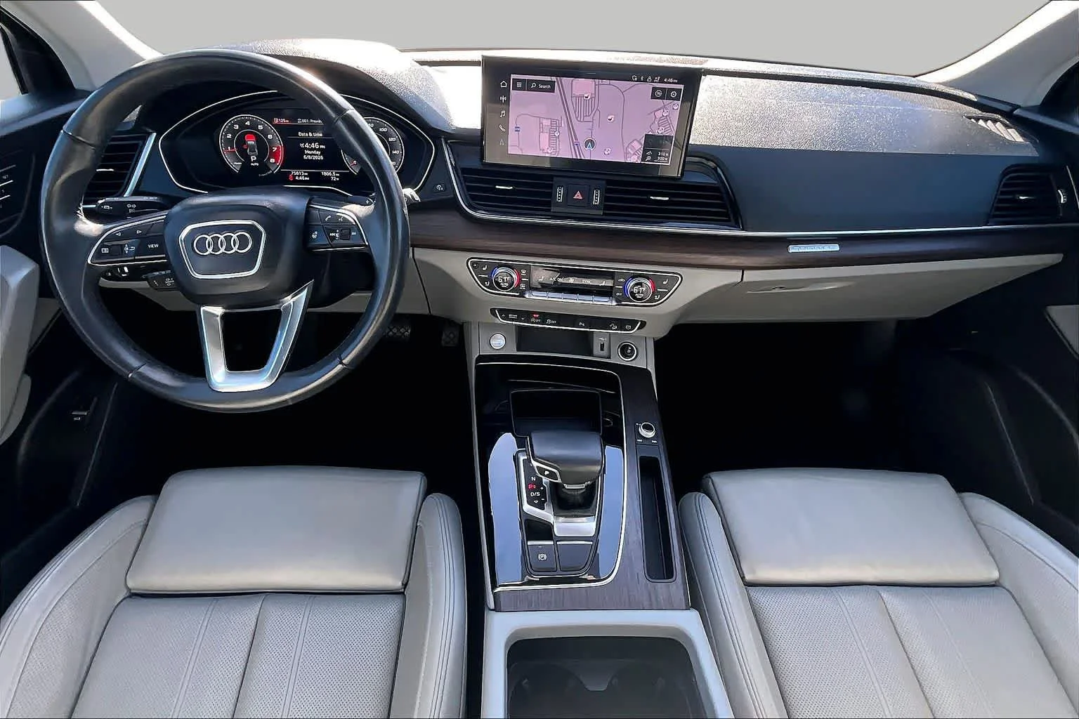 Used 2021 Navarra Blue Metallic Audi Premium Plus image 15