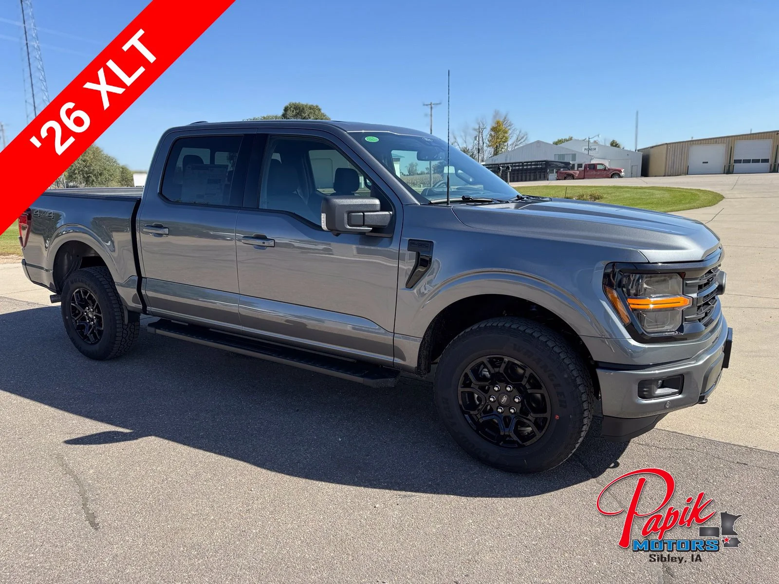New 2026 Gray Metallic Ford XLT image 10