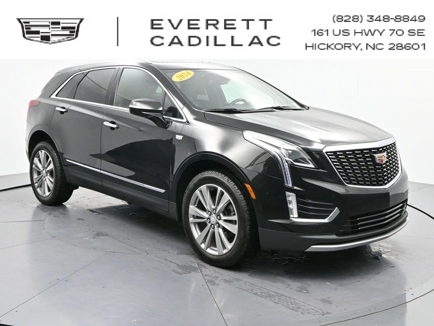 Used 2024 Stellar Black Metallic Cadillac Premium Luxury image 1