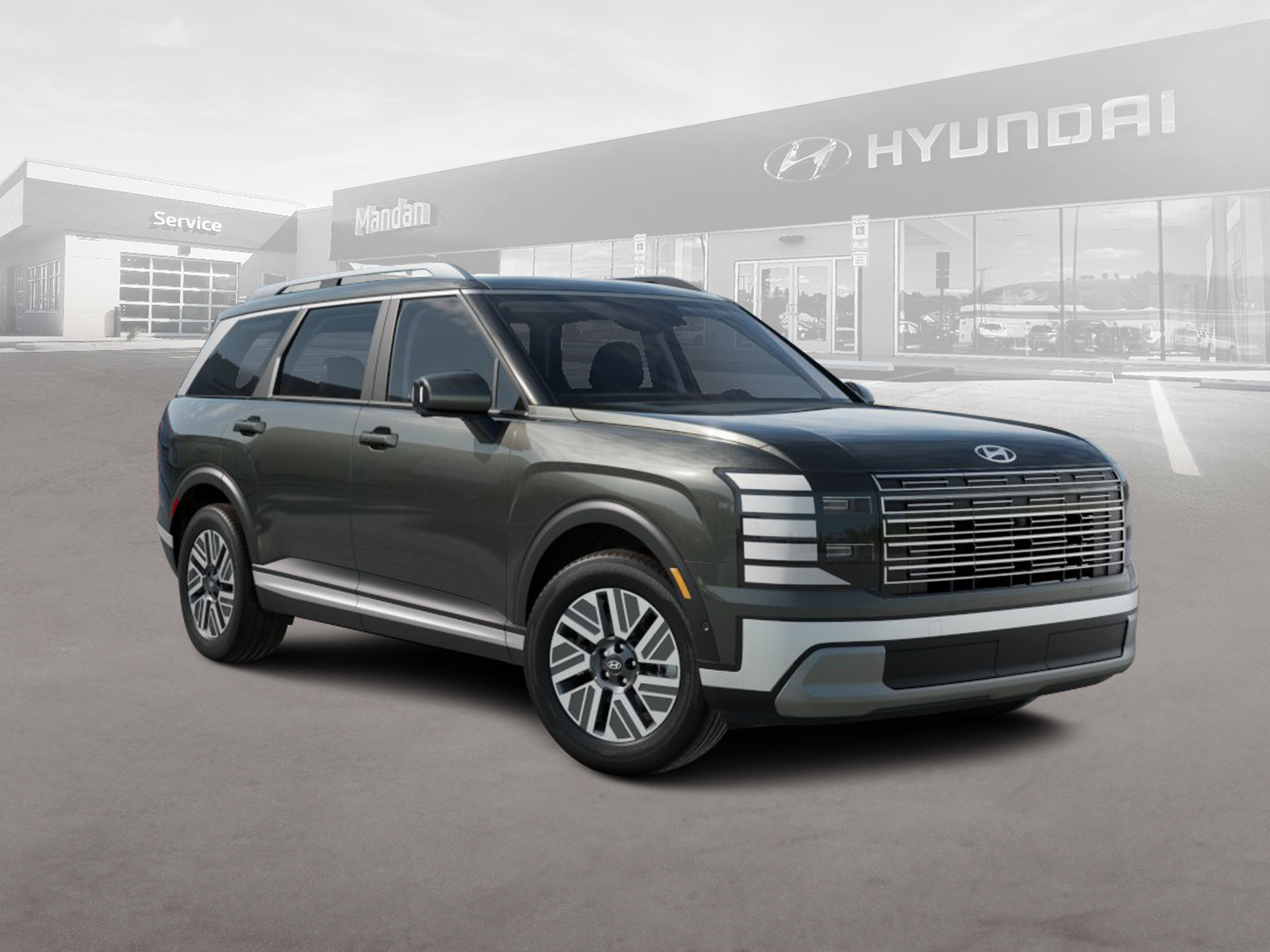 New 2026 Silver Hyundai SEL Premium 7P image 7