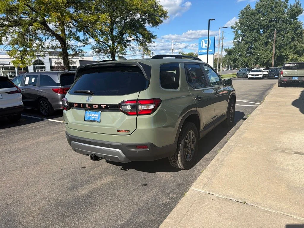 New 2026 Ash Green Metallic Honda AWD TrailSport image 5