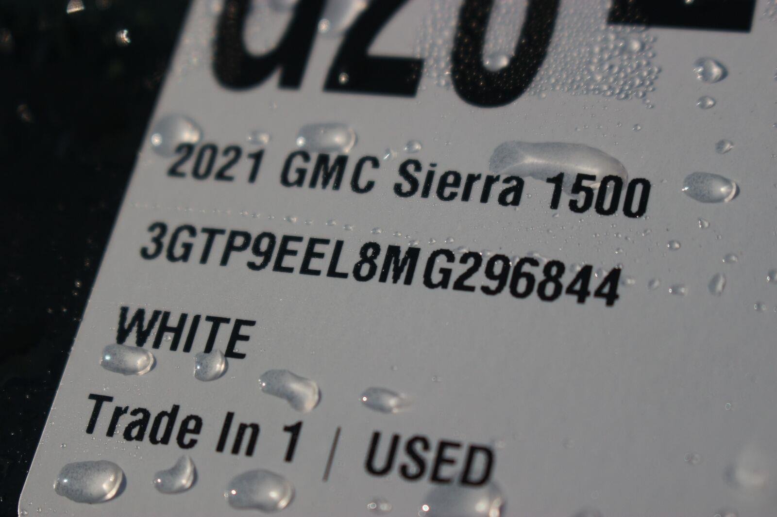 Used 2021 SUMMIT WHITE GMC AT4 image 44