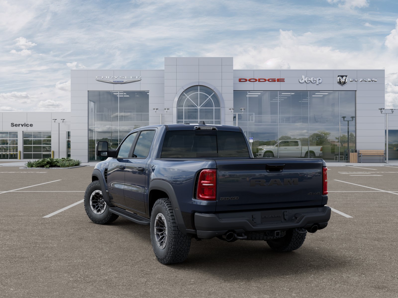 New 2026 Forged Blue Metallic Exterior Paint RAM RHO image 40