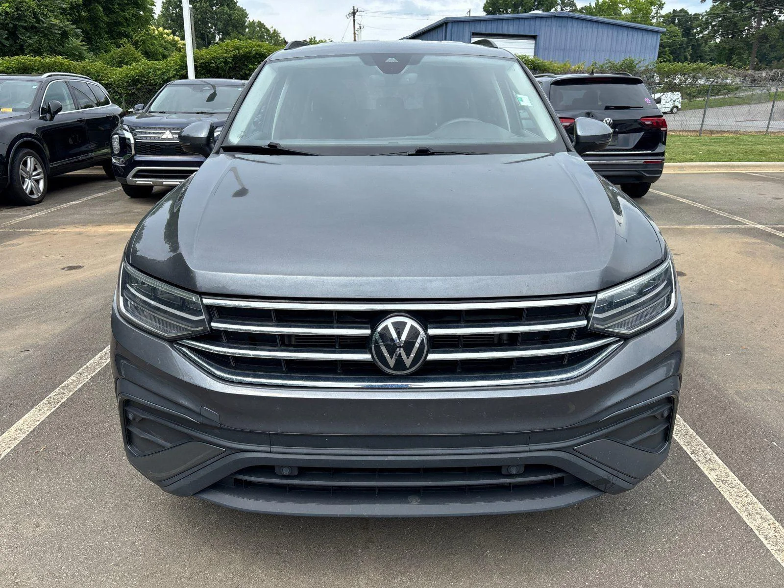 Used 2024 Platinum Gray Metallic Volkswagen S image 8