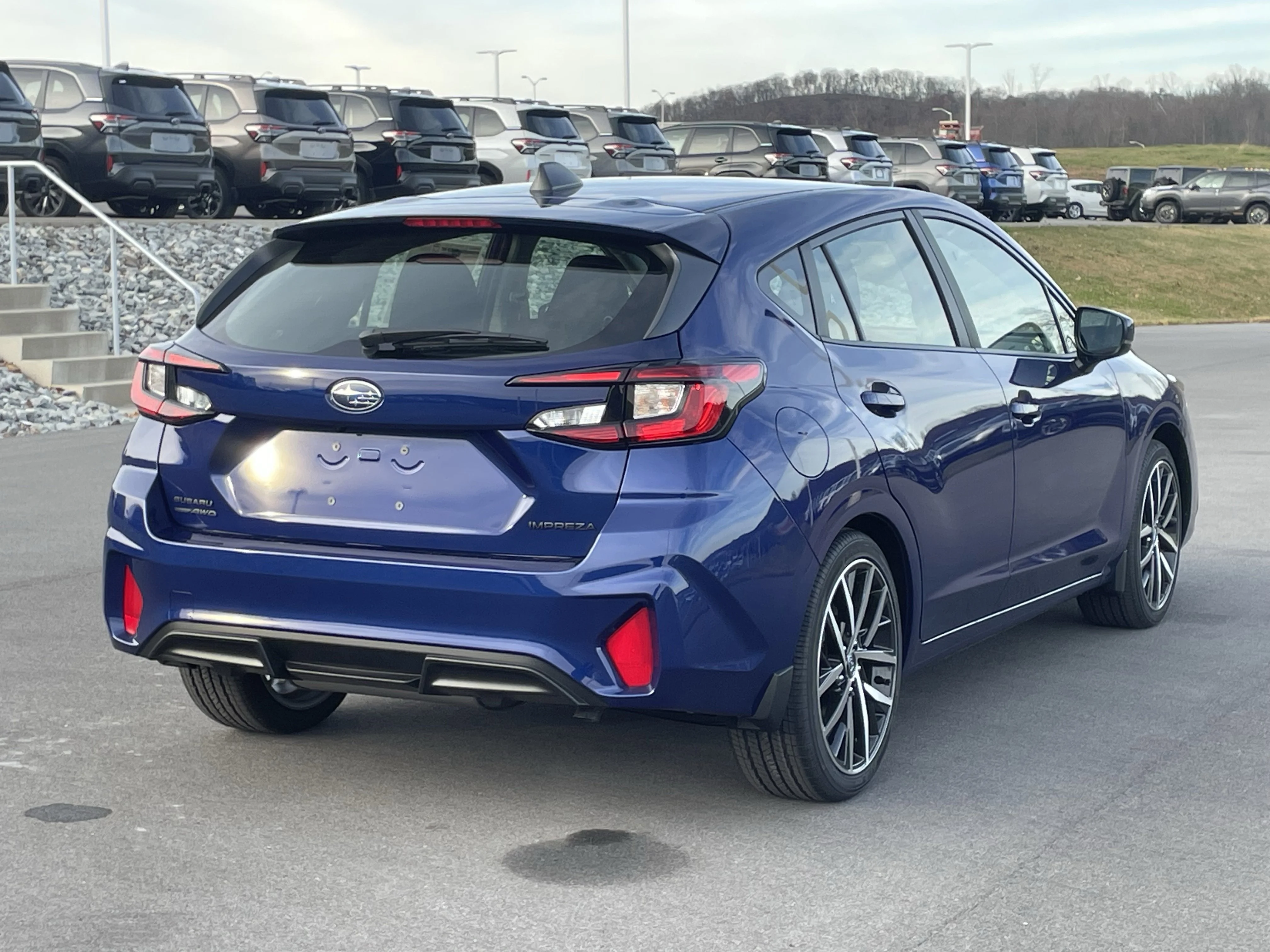 Used 2026 Sapphire Blue Pearl Subaru Sport image 2