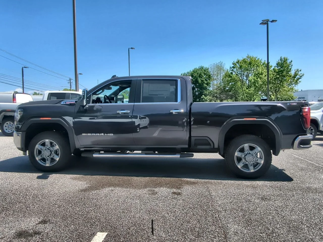 New 2026 Titanium Rush Metallic GMC SLT image 5