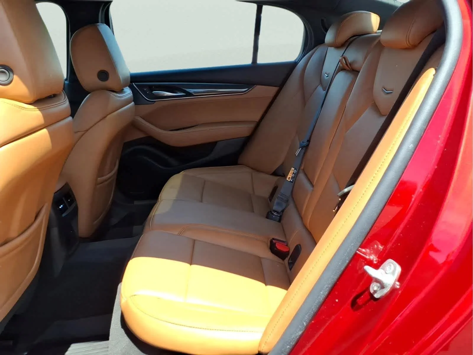 Used 2025 Radiant Red Tintcoat Cadillac  image 29