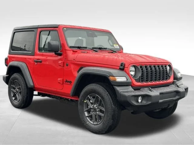 New 2026 Firecracker Red Clear-Coat Exterior Paint Jeep Sport S image 1