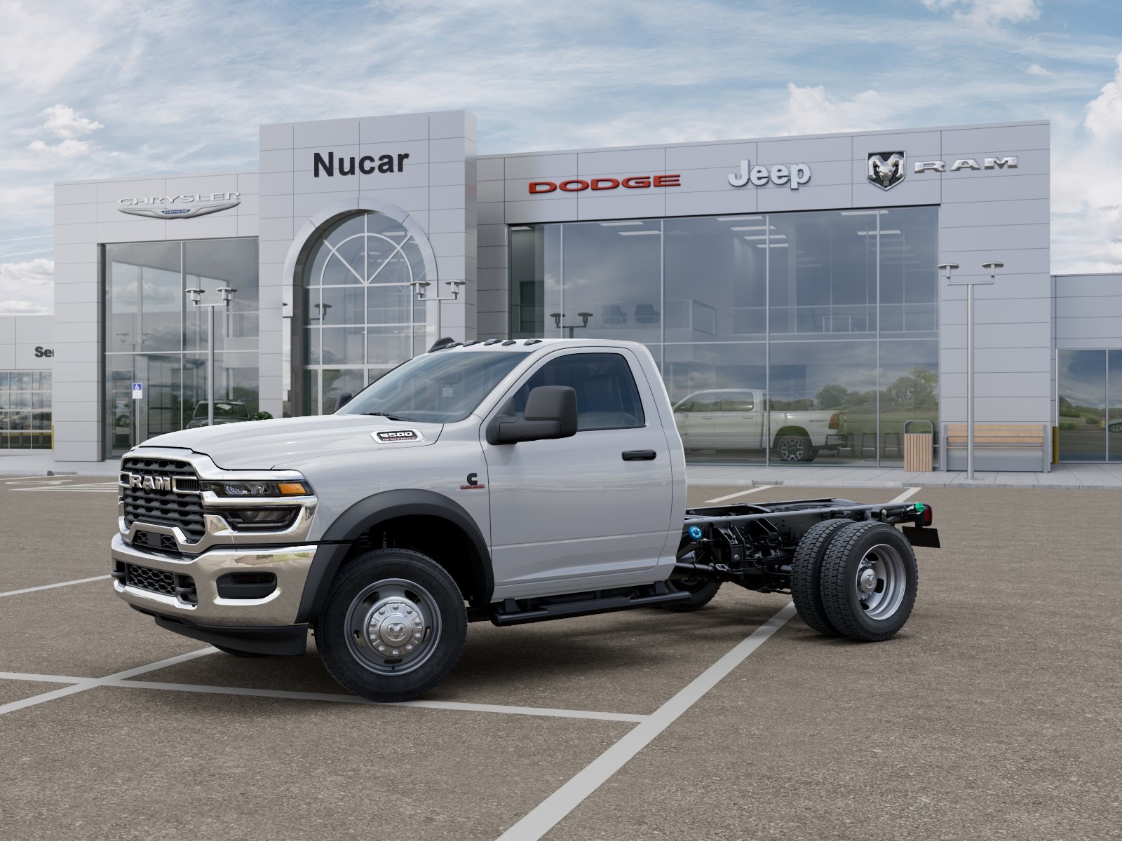 New 2026 Bright White Clear-Coat Exterior Paint RAM Tradesman image 19