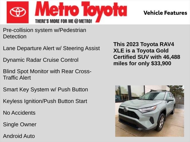 Certified Used 2023 LUNAR ROCK Toyota XLE image 11