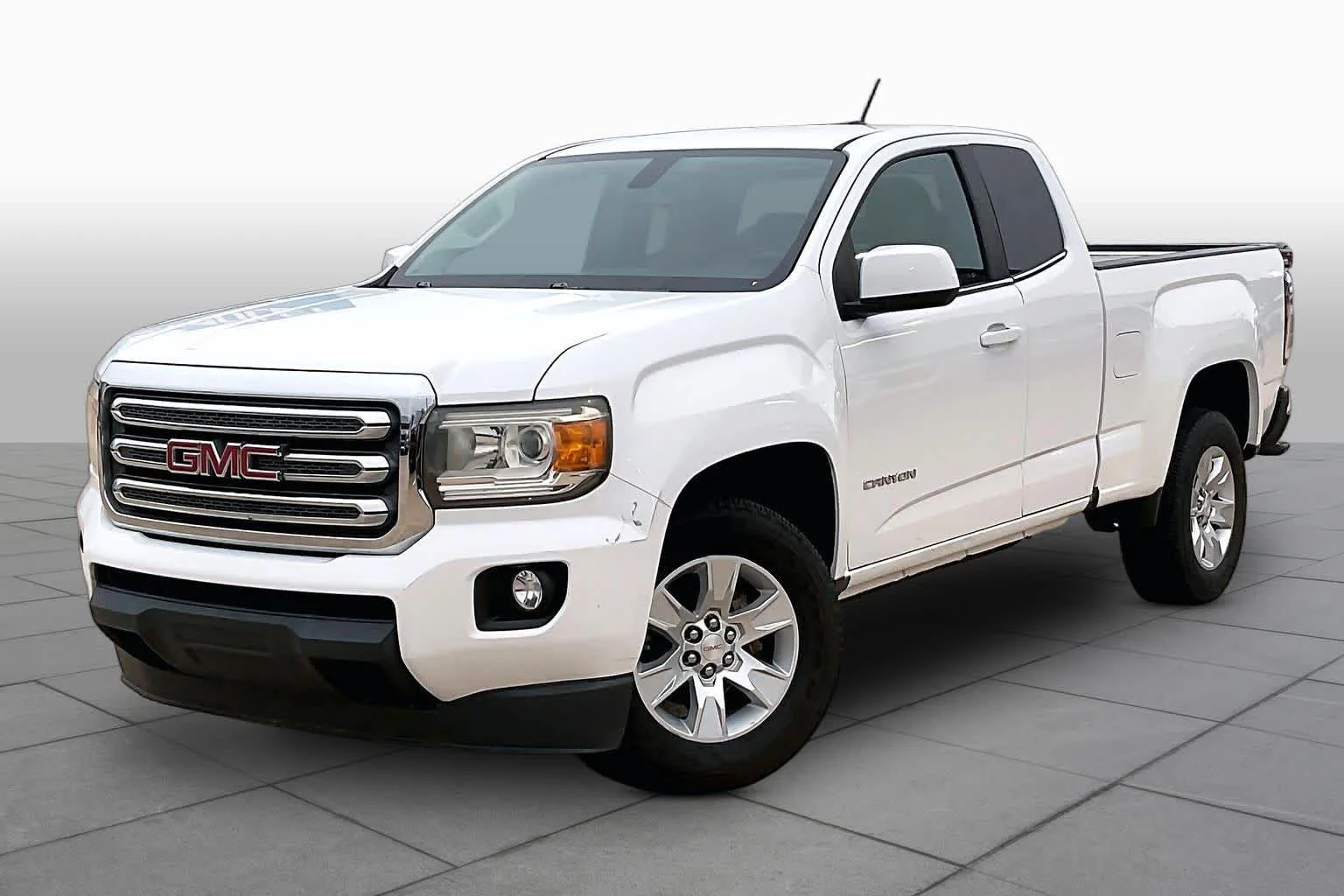Used 2016 Summit White GMC 2WD SLE image 2