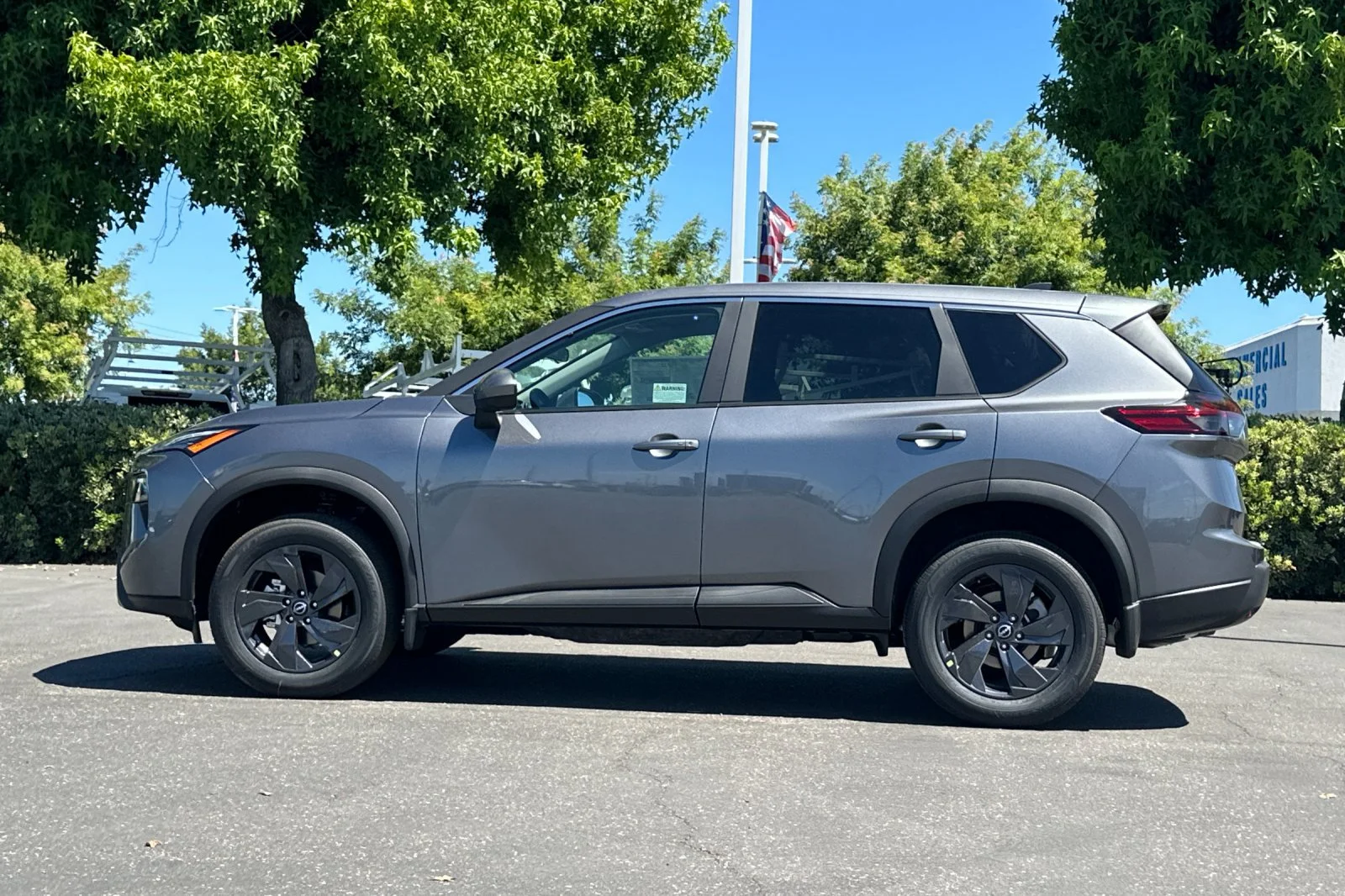 New 2026 Gun Metallic Nissan SV image 7