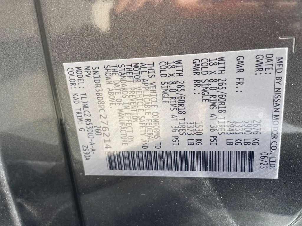 Used 2023 Gray Nissan Rock Creek image 30