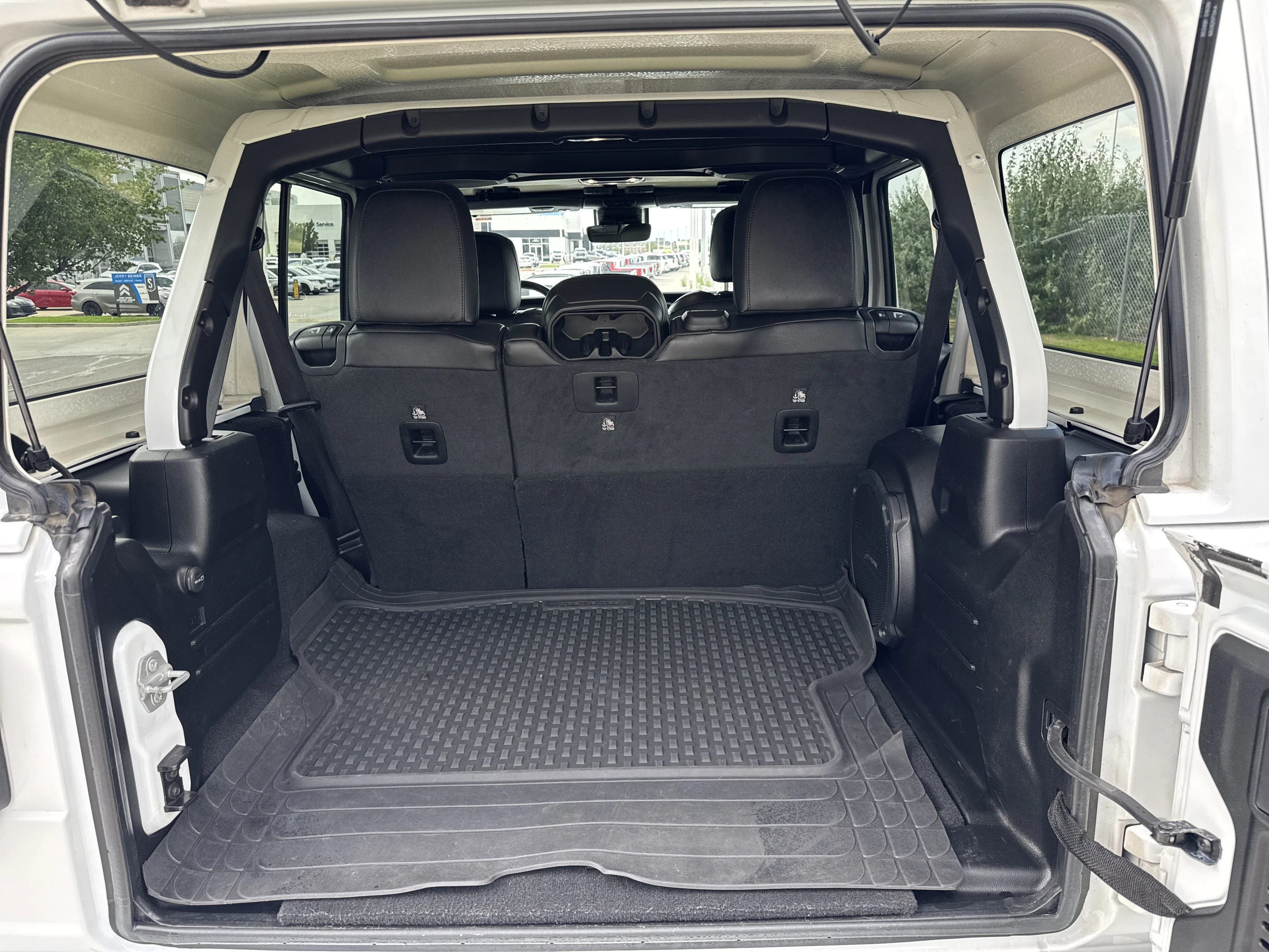 Used 2023 Bright White Clearcoat Jeep High Altitude image 26