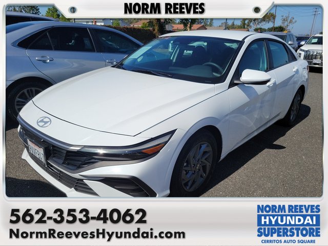 2025 Hyundai Elantra Hybrid Blue