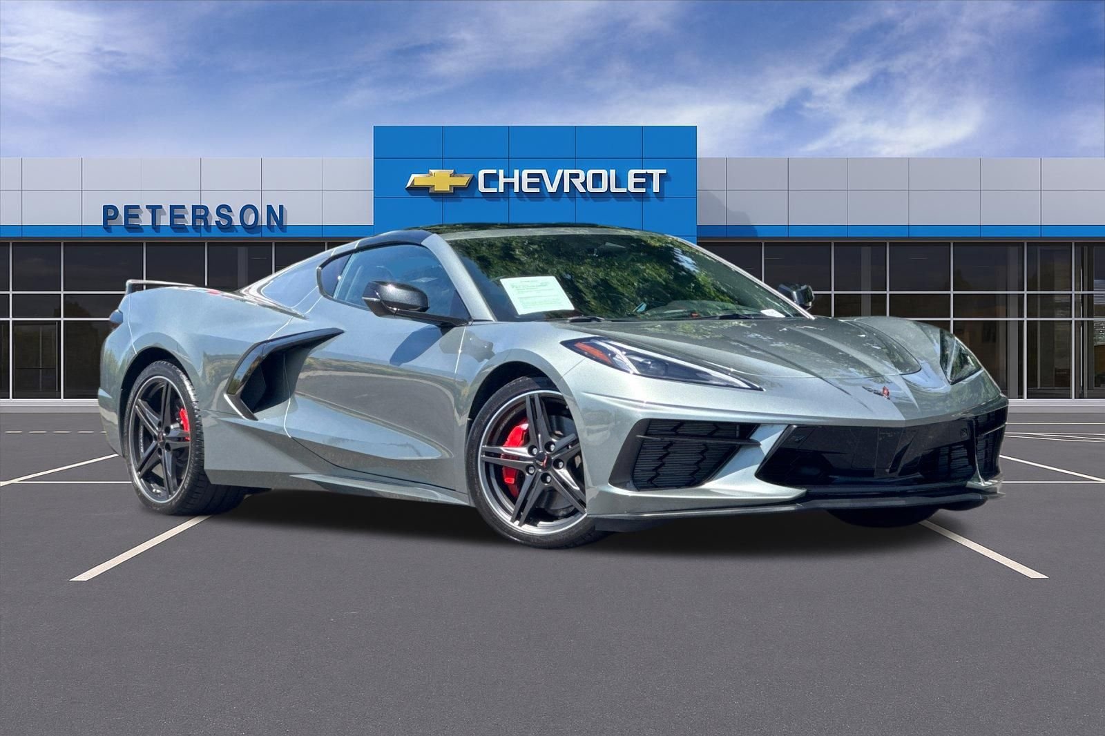 Used 2024 Gray Chevrolet Stingray image 2