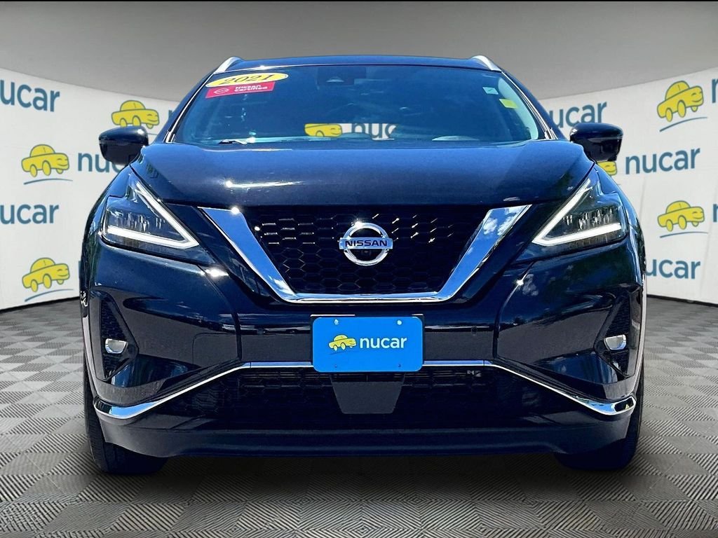 Certified Used 2021 Black Nissan SL image 2