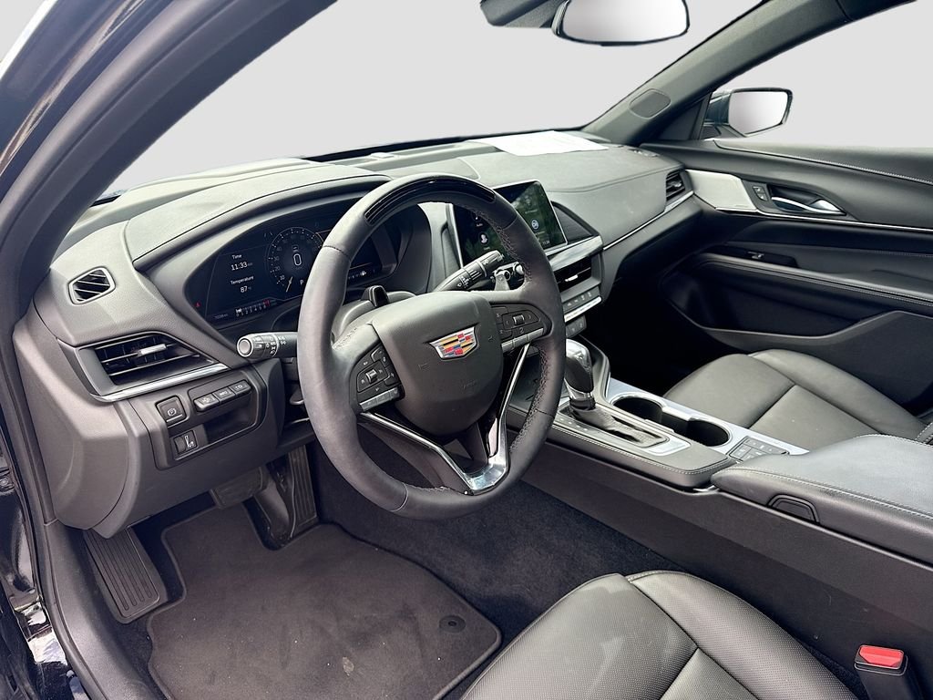Used 2024 Black Cadillac Premium Luxury image 9