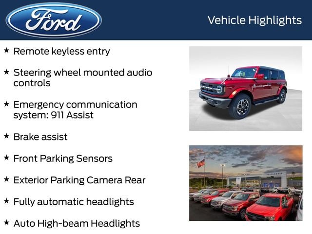 New 2026 Ruby Red Metallic Tinted Clearcoat Ford Outer Banks image 8
