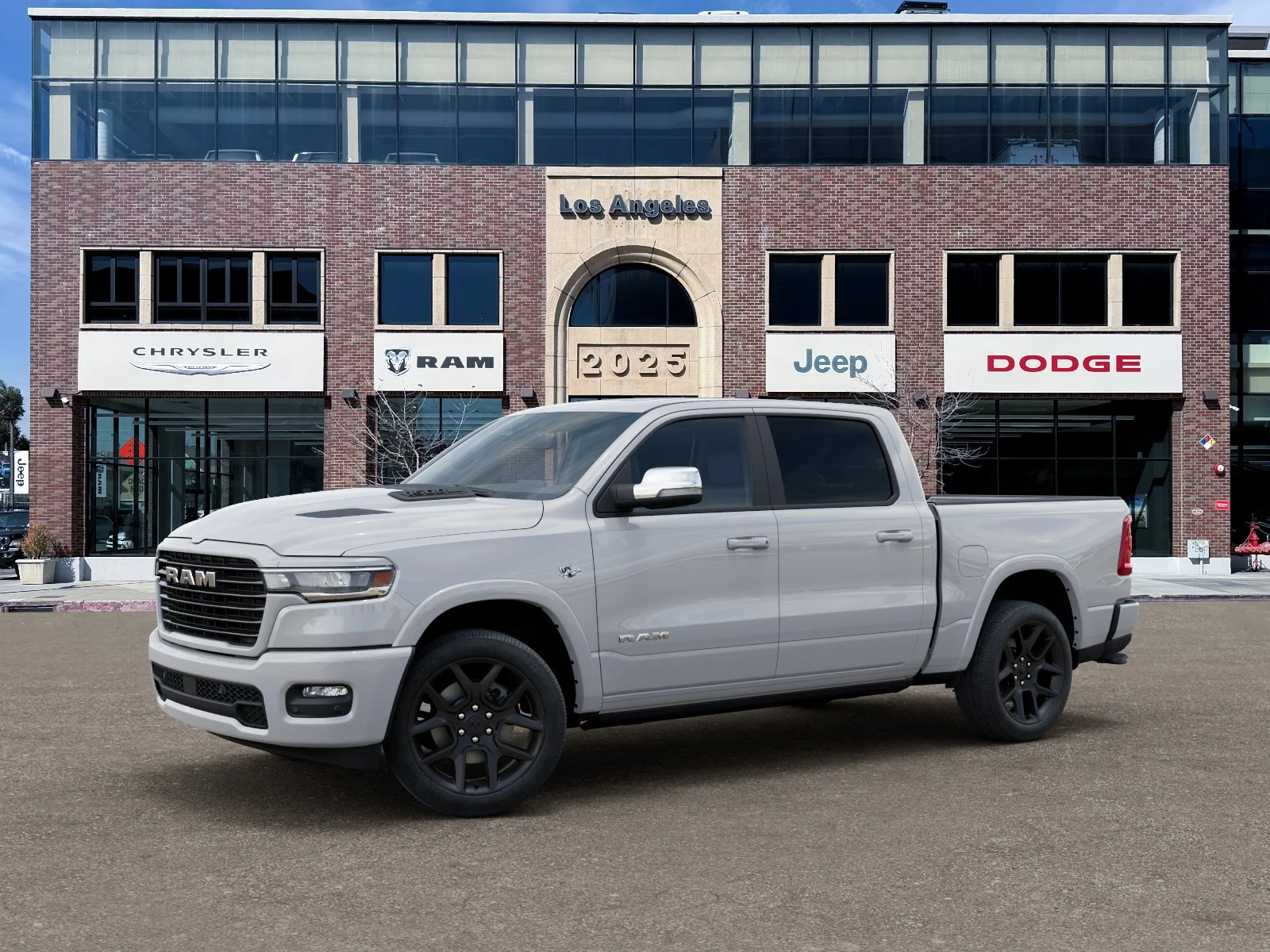New 2026 Bright White Clear-Coat Exterior Paint RAM Laramie image 28