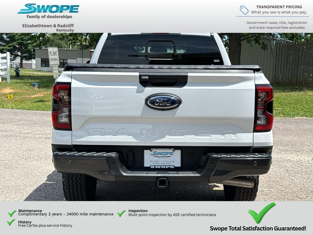 Used 2024 OXFORD WHITE Ford LARIAT image 4