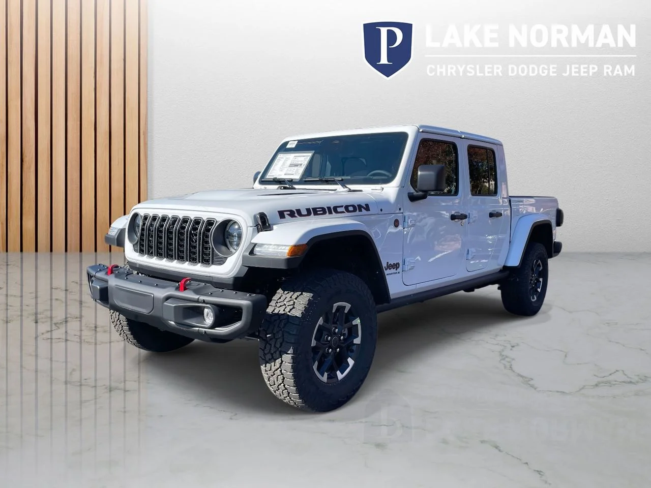 New 2026 Bright White Clear-Coat Exterior Paint Jeep Rubicon X image 4