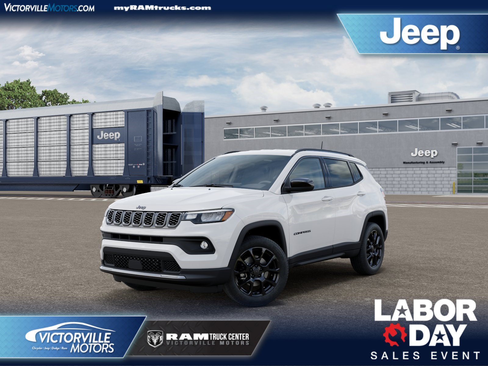 New 2026 Bright White Clearcoat Jeep Latitude image 1