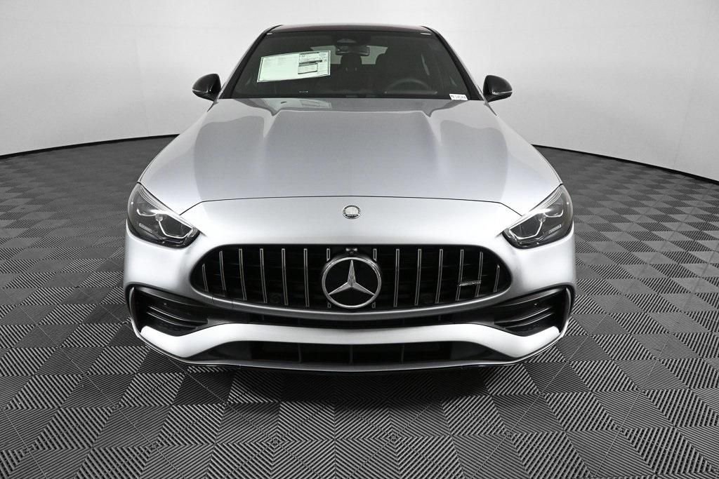 New 2025 Cirrus Silver Metallic Mercedes-Benz AMG® C 43 4MATIC® Sedan image 32