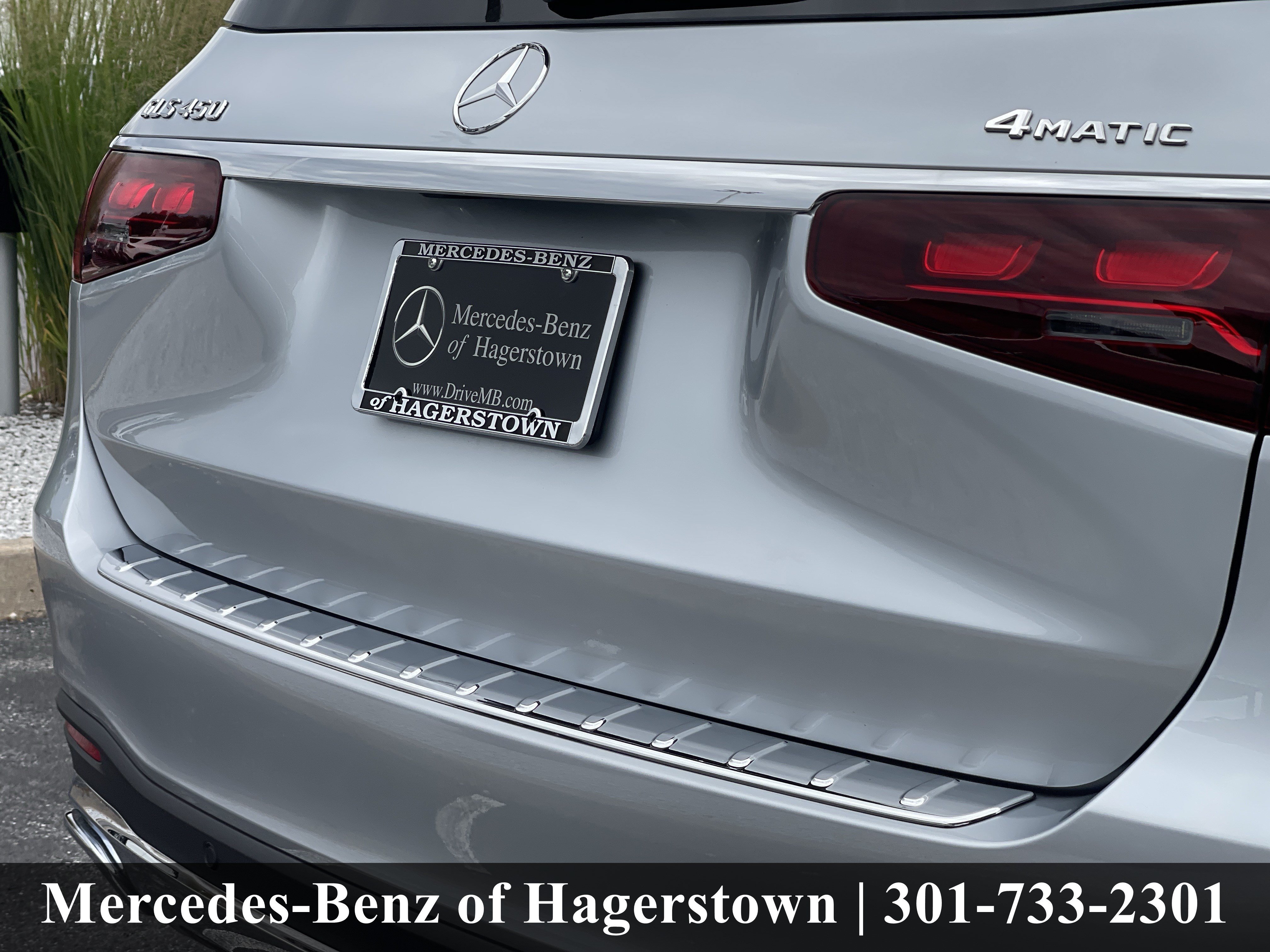 Certified Used 2025 Cirrus Silver Metallic Mercedes-Benz GLS 450 4MATIC® SUV image 43
