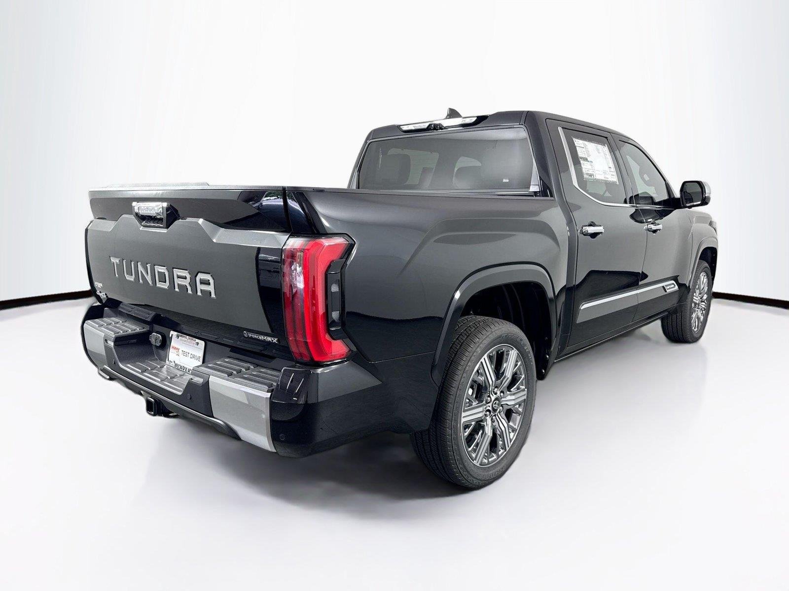 New 2026 Midnight Black Metallic Toyota Capstone image 2