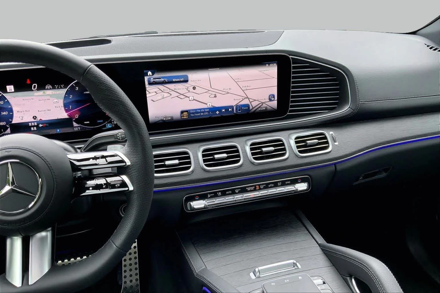 New 2026 Obsidian Black Metallic Mercedes-Benz GLS 580 image 6