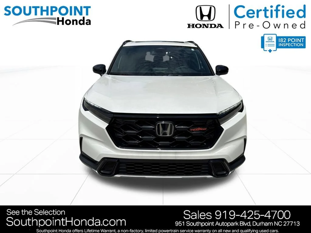 Certified Used 2026 Platinum White Pearl Honda AWD TrailSport Hybrid image 38