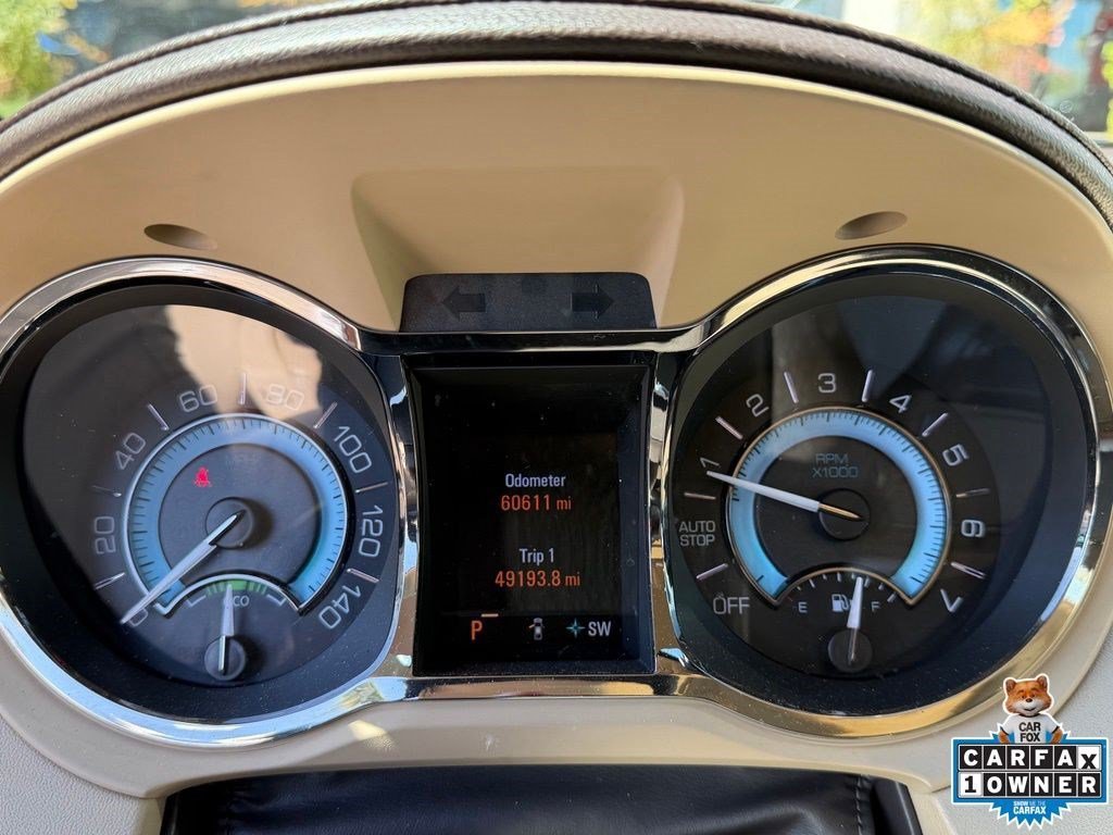 Used 2013 Champagne Silver Metallic Buick Leather image 9