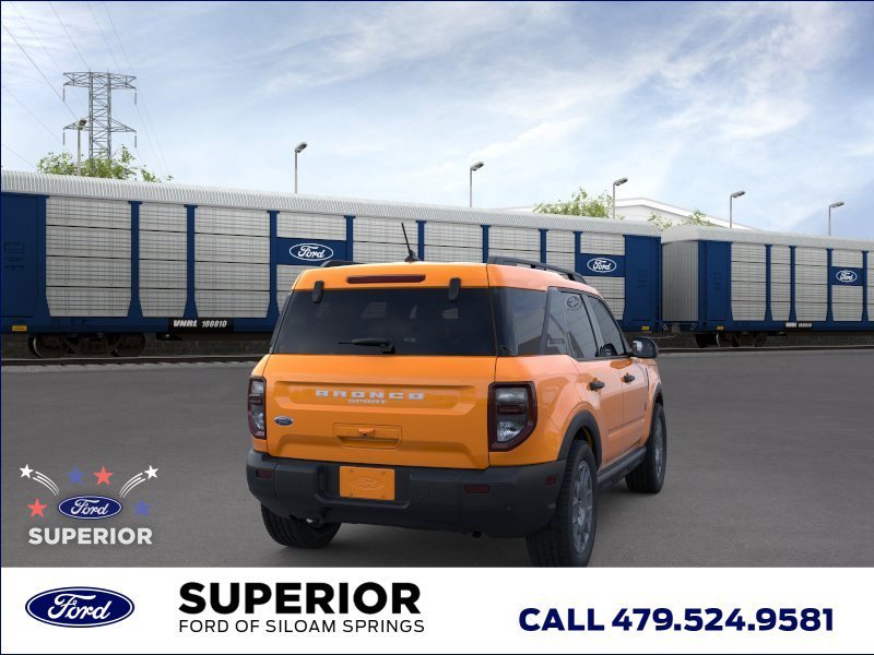 New 2026 Orange Fury Metallic Tri-Coat Ford Big Bend image 8