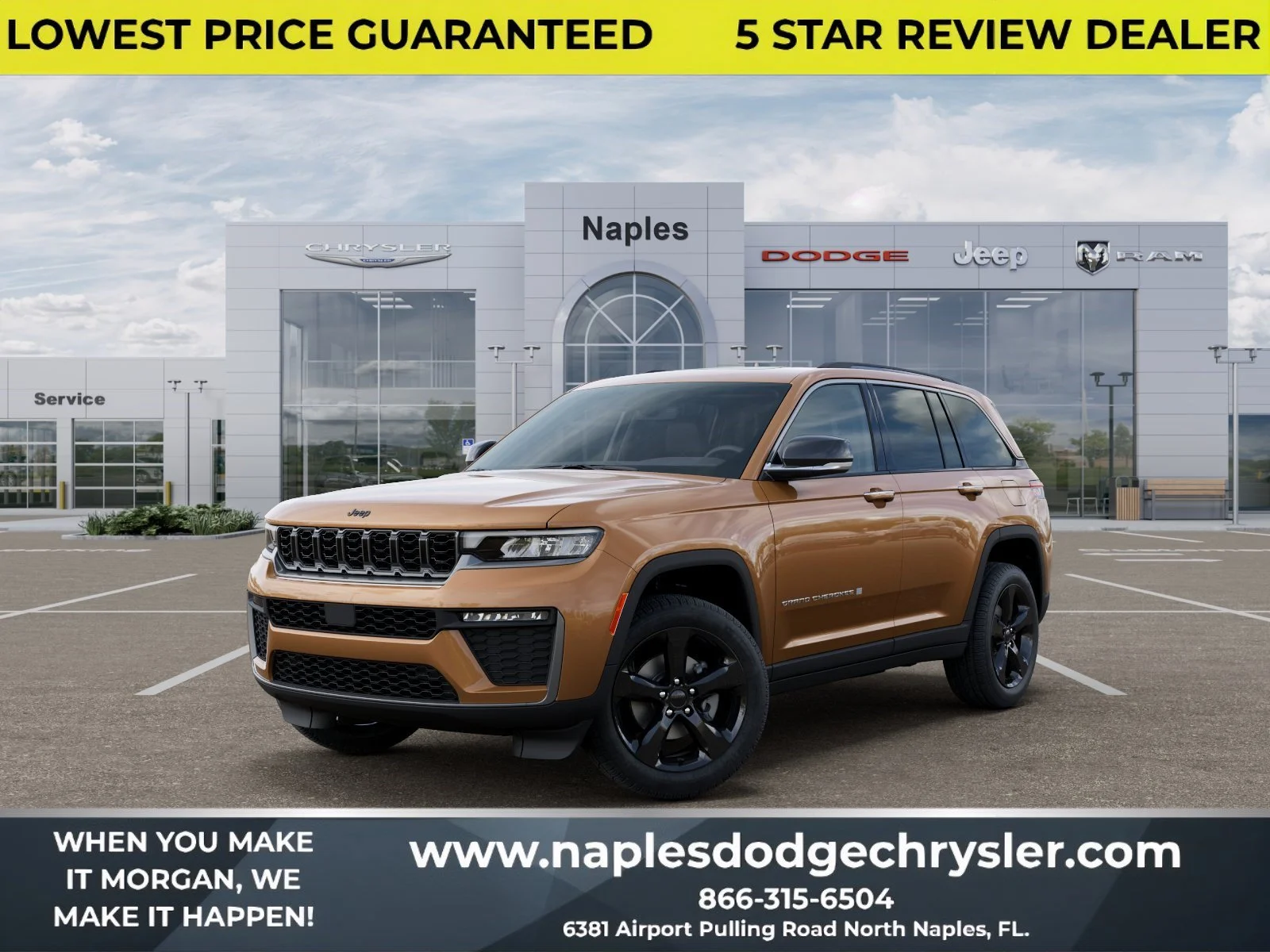 New 2026 Copper Shino Metallic Clear-Coat Exterior Paint Jeep Limited image 1