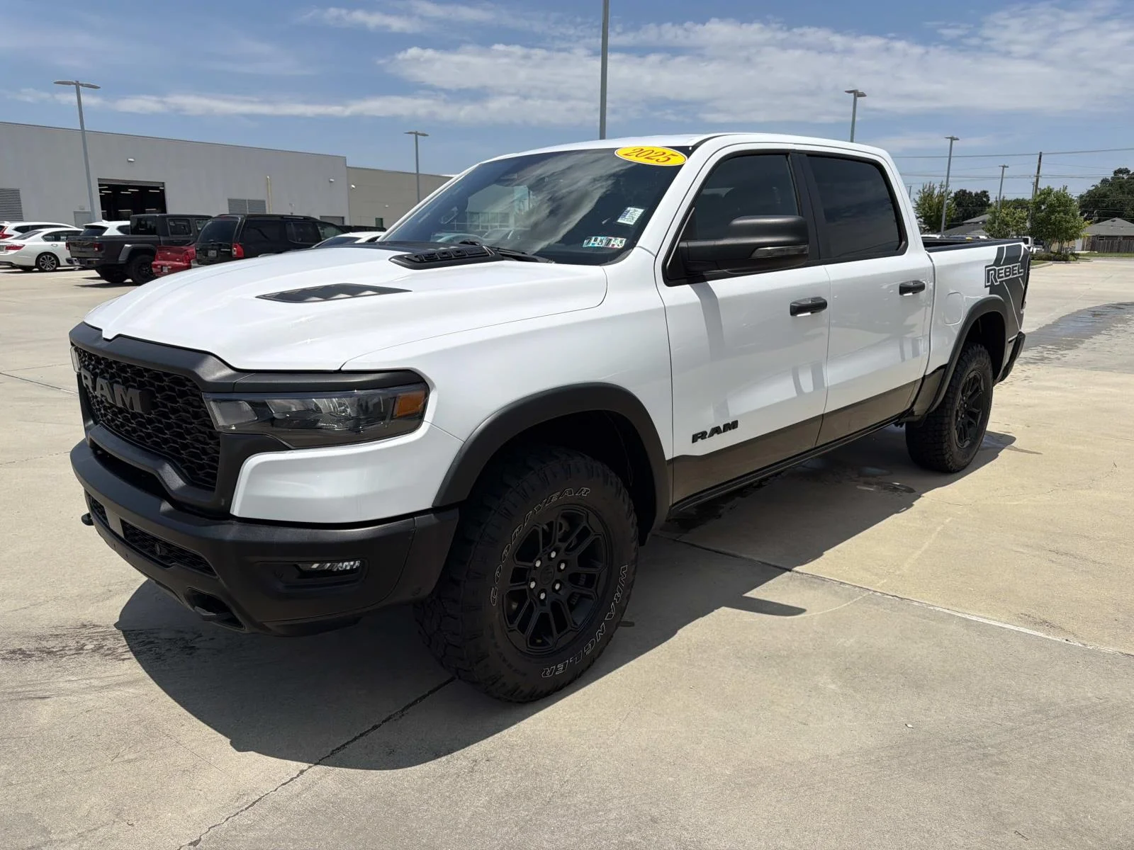 Used 2025 White Ram Rebel 4x4 Crew Cab 5