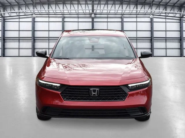 New 2026 Radiant Red Metallic Honda Sport-L Hybrid image 8