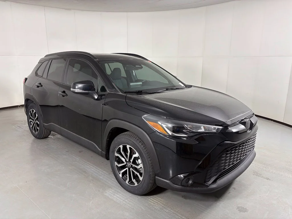 Used 2023 Black Toyota Hybrid SE image 2