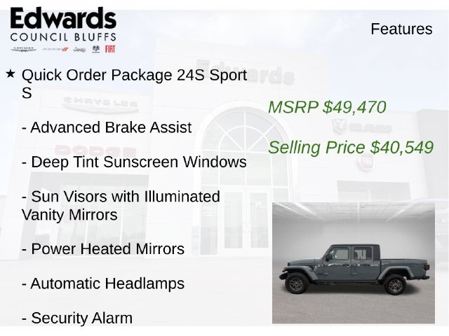2026 Jeep Gladiator Sport S - Photo 9