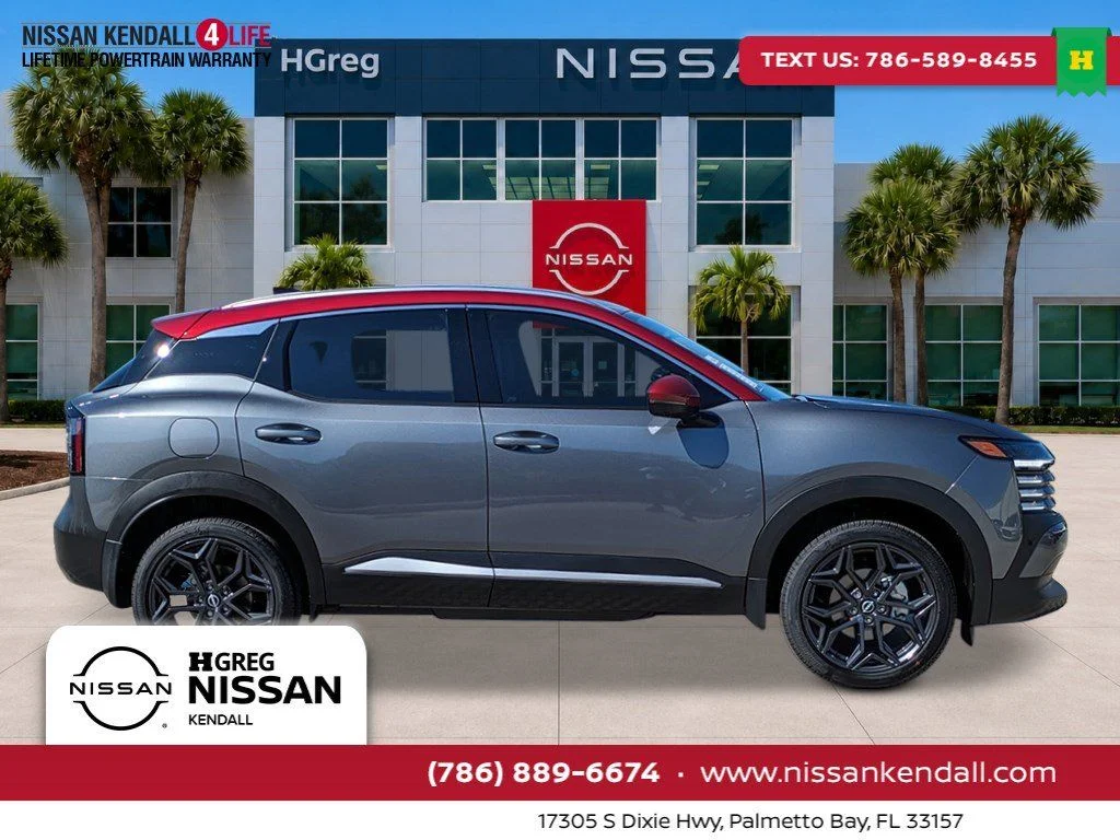 New 2026 Gun Metallic / Scarlet Ember Tintcoat Two-tone Nissan SR image 6