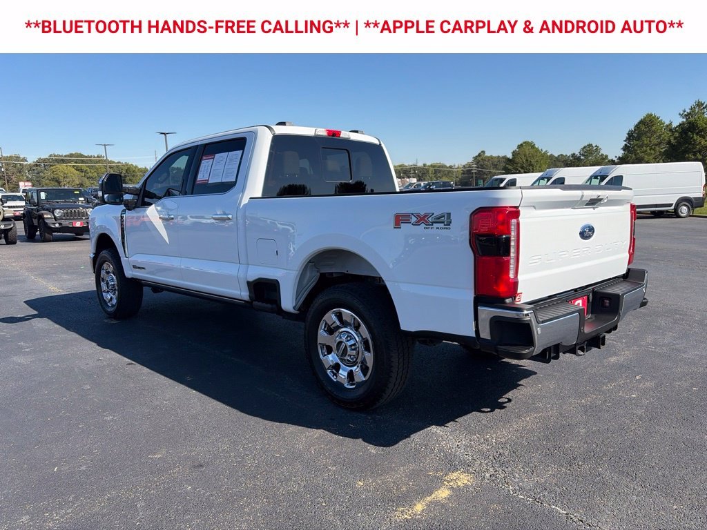 Used 2024 Oxford White Ford Lariat image 6
