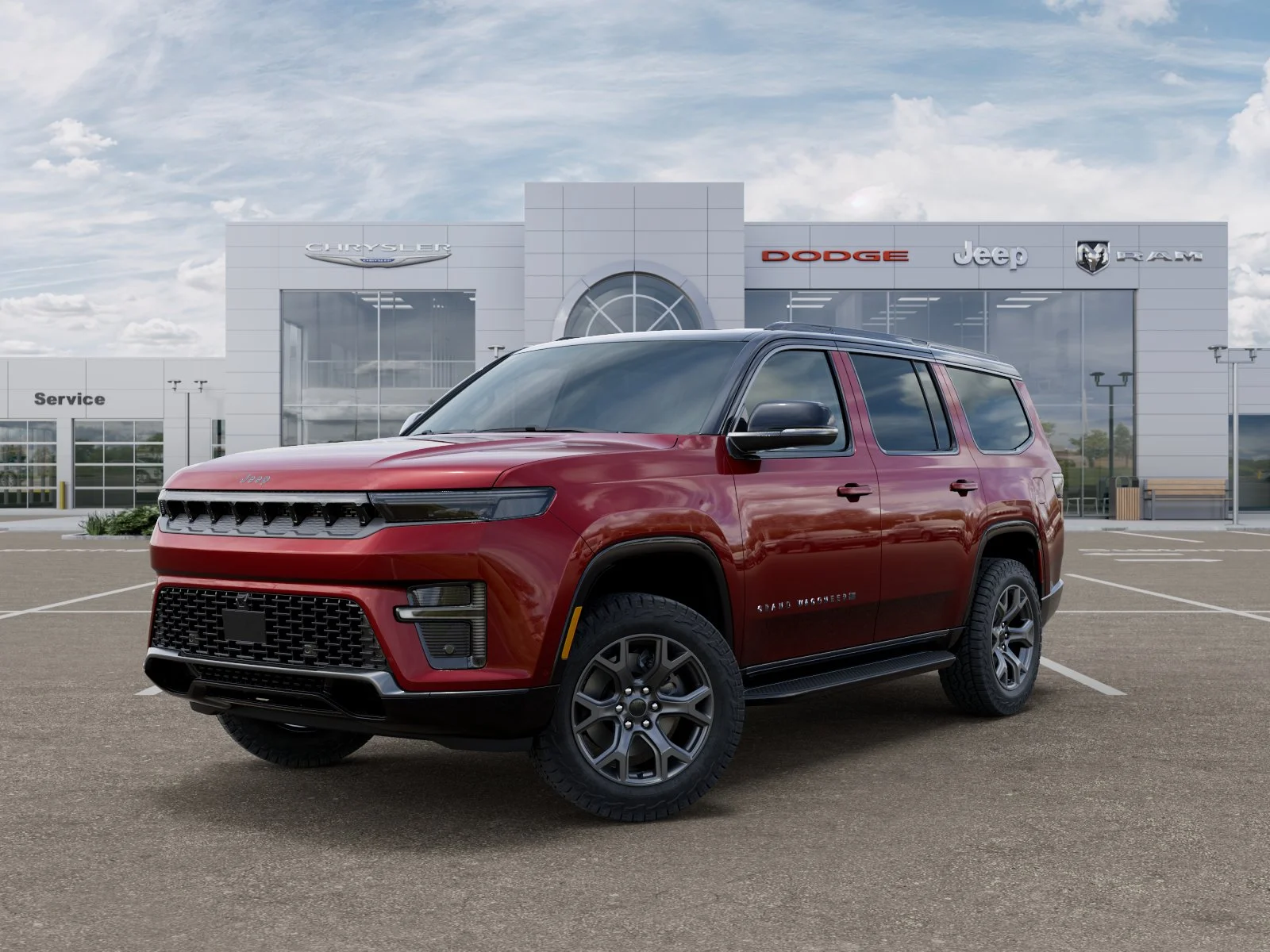 New 2026 Velvet Red Pearl-Coat Exterior Paint Jeep Upland image 27