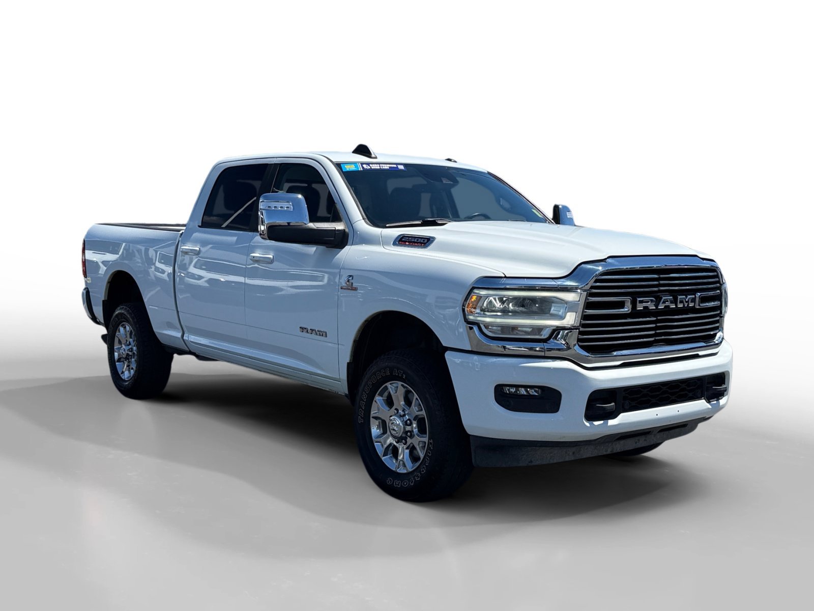 Used 2024 Bright White Clearcoat Ram Laramie image 7