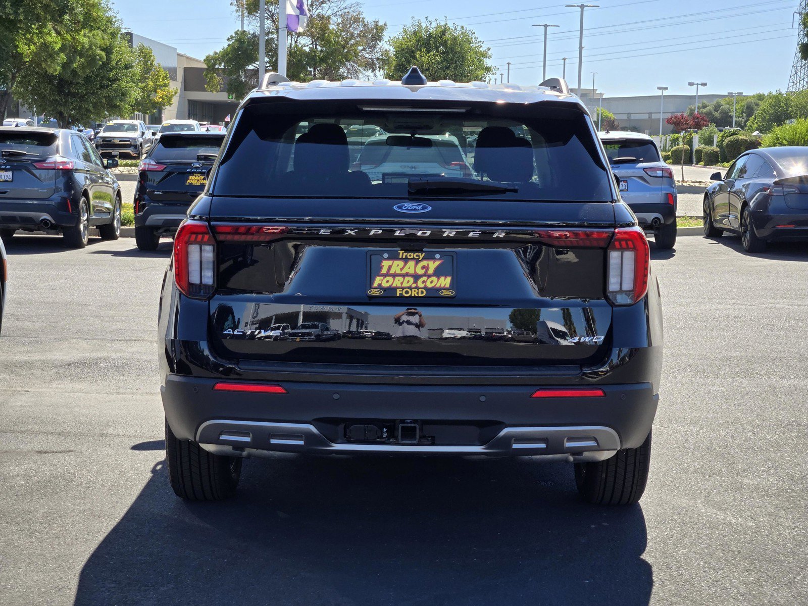 New 2026 Agate Black Metallic Ford Active image 5