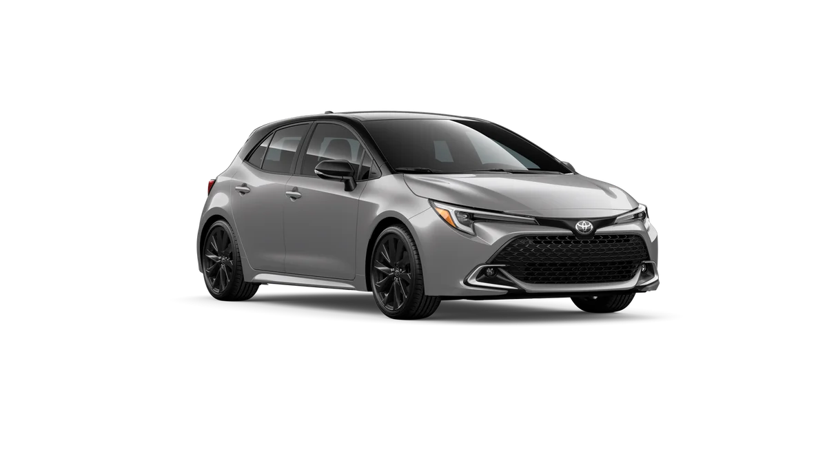 New 2026 Classic Silver Metallic with Midnight Black Metallic roof Toyota XSE image 15