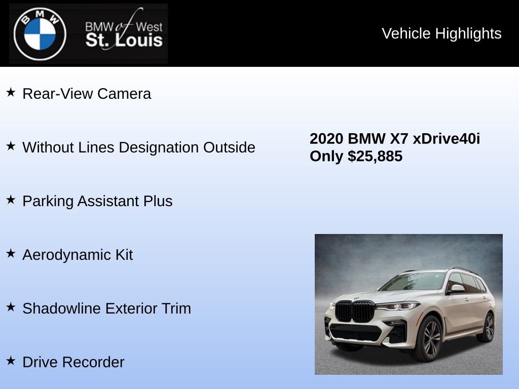 Used 2020 White BMW xDrive40i image 25