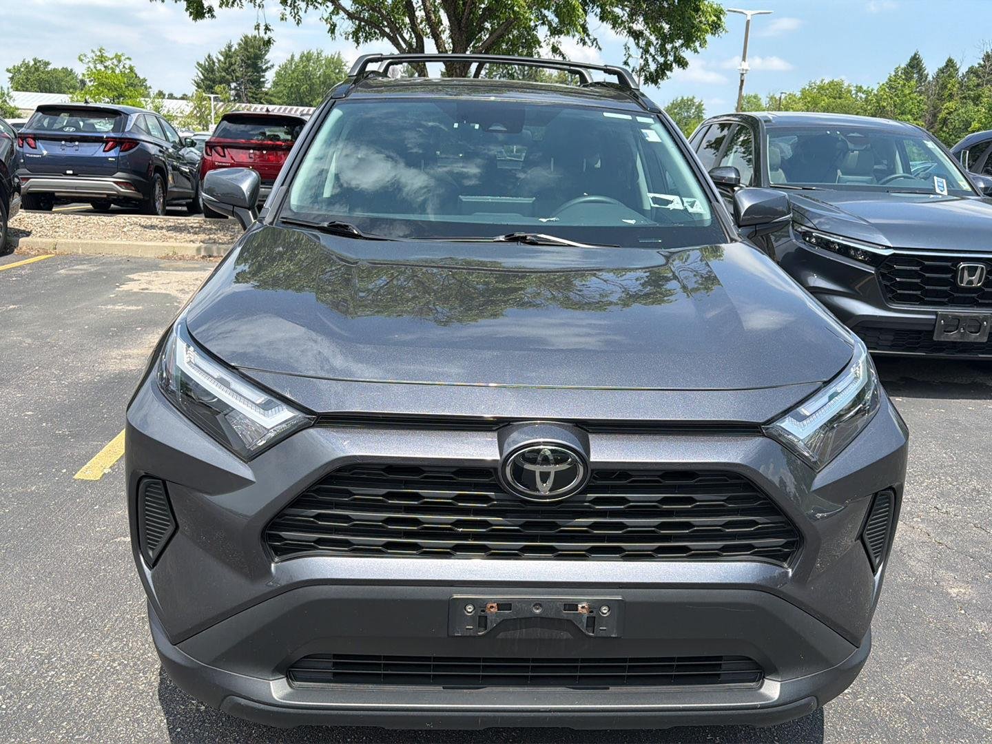 Used 2023 Magnetic Gray Metallic Toyota XLE image 2